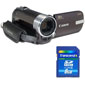 Canon FS100 Flash Memory Camcorder and Transcend 8GB SDHC